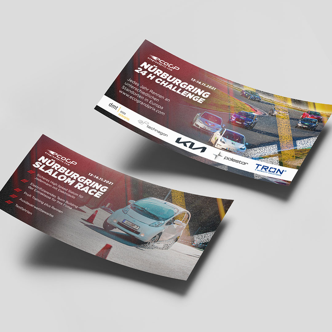 ecoGP Nürburgring leaflet