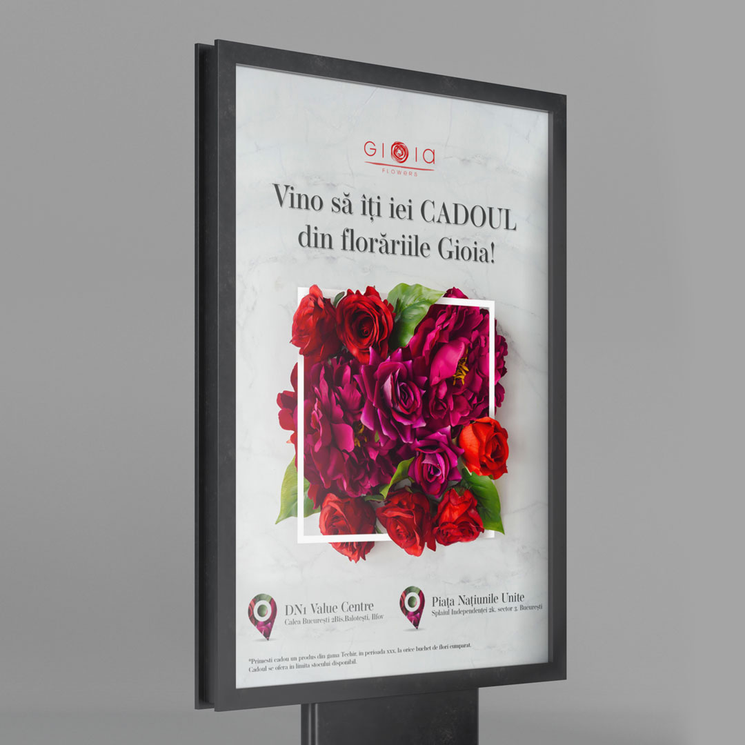 Gioia Flowers campaign